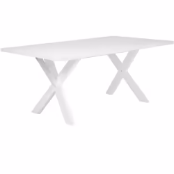 Table de salle à manger moderne en bois blanc. Offrez-vous cette superbe table design en bois de haute qualité pour donner un ...