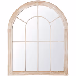 Miroir mural effet vieilli. Ce miroir simple, mais très décoratif est une pièce unique, qui s'intègre parfaitement aux intéri ...