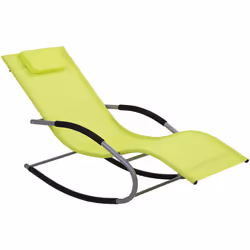 Bain de soleil à bascule. Distinguée par son design dynamique contemporain, cette chaise longue sera le point de mire de tout ...