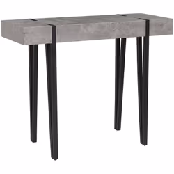Console au design industriel. Conçue pour apporter une touche de design industriel et urbain dans chaque pièce, cette console ...