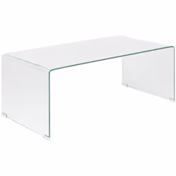 Table basse minimaliste entièrement en verre. Table basse minimaliste, un complément parfait à tout décor de maison moderne,  ...