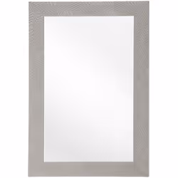 Miroir au style contemporain. Miroir mural dans des tons élégants, un complément parfait à tout décor de maison moderne ou tr ...