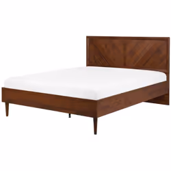 Lit deux places de style classique. Ce lit rustique est une pièce maîtresse élégante pour toute chambre à coucher moderne ou  ...