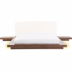 Lit futon avec LED. Ce somptueux lit double au style futon japonais est une parfaite combinaison d'ergonomie bien pensée, de  ...