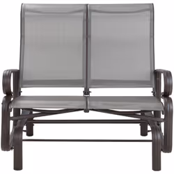 Banc d'extérieur. Détendez-vous dans votre jardin assis sur ce banc à bascule. Fabriqué à partir d'aluminium de haute qualité ...