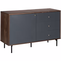 Commode buffet élégante au style moderne avec 3 tiroirs pratiques . Cette magnifique commode est un meuble de qualité qui s'i ...