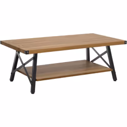 Table basse moderne en imitation bois foncé. Pratique et raffiné, cette table basse au look naturel et au design moderne sera ...