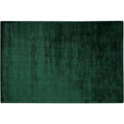 Beliani - Tapis de Salon et Bureau Moderne en Viscose 140 x 200 cm Vert Foncé Gesi ii