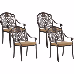 Sièges d'extérieur. Cet ensemble de chaises de jardin conviendra parfaitement, que vous souhaitiez boire un café sur un balco ...
