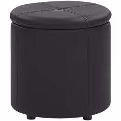 Pouf coffre de rangement pratique et décoratif. Si jamais vous avez besoin de ranger quelques couvertures, housses de coussin ...