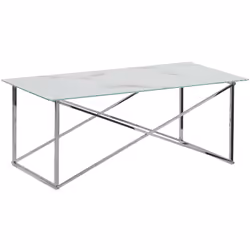 Table basse moderne avec plateau imitation marbre blanc. Plateau de table large, design élégant et finition décorative luxueu ...