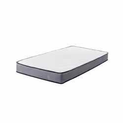 Matelas à ressort ferme - BELIANI - BLISS - Ressorts ensachés - 80x200 cm - Blanc