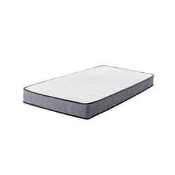 Matelas à ressort ferme - BELIANI - BLISS - Ressorts ensachés - 80x200 cm - Blanc