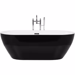 Baignoire centrale. Conçue pour l'expérience ultime du bain à bulles, cette baignoire ovale répondra à vos besoins, alliant u ...