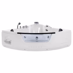 Baignoire dangle blanche 144 cm avec LED MARTINICA