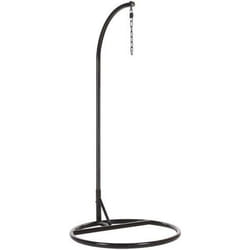 Beliani - Support en acier noir pour fauteuil suspendu