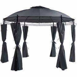 Pavillon de jardin. Parfait pour se détendre et se prélasser dans le jardin, ce gazebo vous aidera à profiter des journées en ...