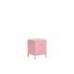 Table de chevet en acier rose MALAVI - BELIANI - 2 tiroirs - Contemporain - Design