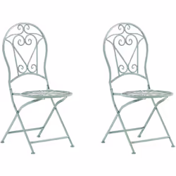 Sièges d'extérieur. Ces belles chaises inspirées par le style provençal très en vogue sont capables de renouveler le décor de ...