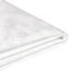 Beliani - Revêtement en velours blanc pour cadre de lit 160 x 200 cm FITOU
