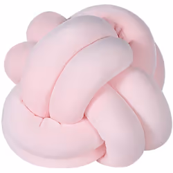 Coussin noeud décoratif rose en velours. Donnez à votre espace salon ou votre chambre une touche chaleureuse avec ce coussin  ...