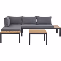 Salon de jardin modulable. Rehaussez l’apparence de votre jardin avec un meuble élégant. Ce canapé modulable peut être rapide ...