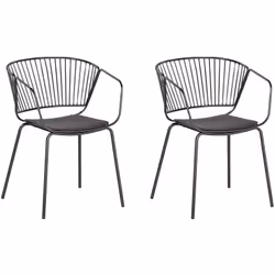 Chaises de salle à manger en fil métallique. Améliorez votre salle à manger avec ces chaises de style industriel. Fabriqués à ...