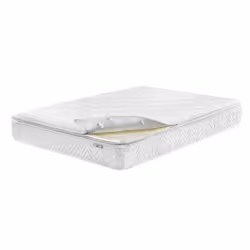 Beliani - Matelas double à ressorts ensachés équilibré avec housse amovible 160 x 200 cm LUXUS
