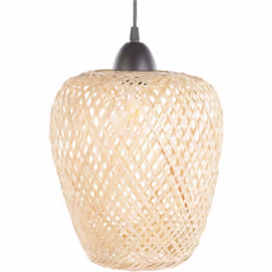 Suspension luminaire ajourée au style boho et scandinave en bambou naturel . Vous voulez créer dans votre chambre ou salon un ...