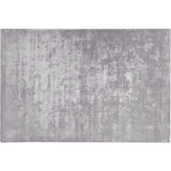 Tapis de Salon et Bureau Moderne en Viscose 200 x 300 cm Gris Clair Gesi ii