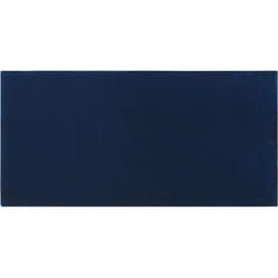 Beliani - Tapis de Salon et Bureau Moderne en Viscose 80 x 150 cm Bleu Marine Gesi ii