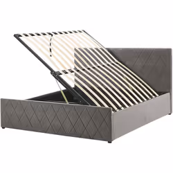 Lit avec rangement sous le sommier. Offrez-vous un meuble star capable d'instantanément rafraîchir le look de votre chambre.  ...