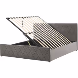 Lit avec rangement sous le sommier. Offrez-vous un meuble star capable d'instantanément rafraîchir le look de votre chambre.  ...