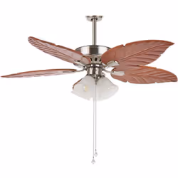 Ventilateur de plafond au style rétro avec 4 lampes intégrées . Ce ventilateur de plafond multifonctionnel éclairera votre in ...