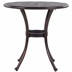 Table d'extérieur. À la fois élégante et pratique, cette table à manger d'extérieur sera un ajout splendide à pratiquement n' ...