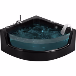 Balnéo d'angle. Offrez-vous un bain à remous aux effets apaisants, vivifiant et relaxant dans votre salle de bain ! Fabriquée ...
