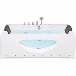 Bain à remous. Avec cette baignoire haut de gamme, vous pouvez profiter d'un bain à remous thérapeutique qui soulagera votre  ...