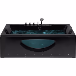 Bain à remous. Avec cette baignoire haut de gamme, vous pouvez profiter d'un bain à remous thérapeutique qui soulagera votre  ...