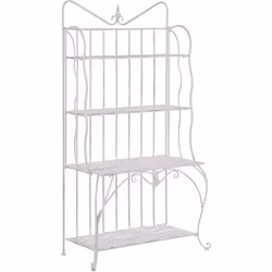 Étagère d'extérieur . Mettez en valeur votre collection exceptionnelle de plantes, grâce à cette étagère d'inspiration rétro  ...