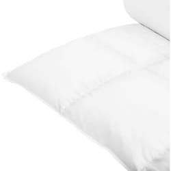 Beliani - Couette en Coton Naturel Respirant 200 x 220 cm Approprié pour Personnes Allergiques Légère et Confortable