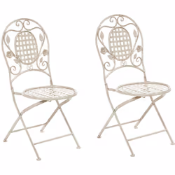 Sièges d'extérieur. Des chaises de type bistrot qui sauront ajouter à votre balcon ou terrasse une touche de style provençal. ...