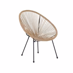 Chaise de jardin beige ACAPULCO II
