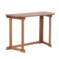 Table d'extérieur. Vous cherchez une table adaptée à un petit balcon ? Cette pièce est parfaite pour un espace à extérieur li ...