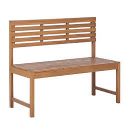 Banc d'extérieur. Vous recherchez un siège pour deux s'adaptant à un petit balcon ? Ce banc est parfait pour un espace extéri ...