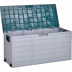 Rangement extérieur. Cachez vos outils de jardin, vos coussins d'extérieur supplémentaires ou vos bâches de pluie lorsque vou ...