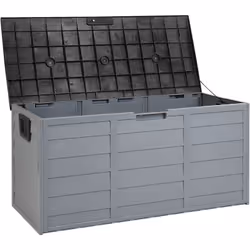 Rangement extérieur. Cachez vos outils de jardin, vos coussins d'extérieur supplémentaires ou vos bâches de pluie lorsque vou ...