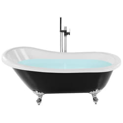 Baignoire îlot noire 170 x 76 cm CAYMAN