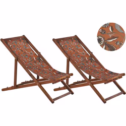 Transats de jardin pliants avec 2 toiles de rechange. Conçues dans un style traditionnel intemporel, ces jolies chaises chili ...