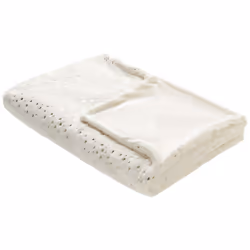 Couvre-lit avec motif étoiles. Complétez la décoration de votre chambre à coucher avec ce couvre-lit décoratif doux et cosy.  ...