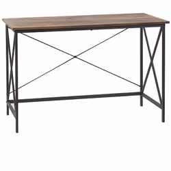 Bureau industriel sur pieds en métal. Un bureau minimaliste, c'est ce qu'il vous faut pour votre bureau à domicile. Il convie ...